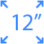 12 inch screen