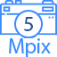 5 Mpix Front Camera