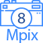 8 Mpix Front Camera